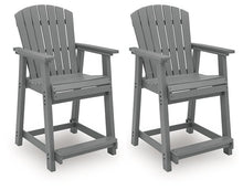 Load image into Gallery viewer, Sanctuary Beach Outdoor Counter Height Bar Stool (Set of 2)