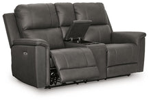 Load image into Gallery viewer, Bleckley Power Reclining Loveseat with Console