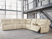 Load image into Gallery viewer, Double Deal Reclining Sectional with 2 Consoles