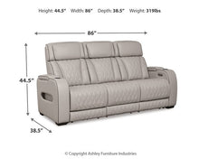 Load image into Gallery viewer, Boyington Power Reclining Sofa