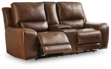 Load image into Gallery viewer, DeepWakes Power Reclining Loveseat with Console
