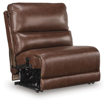 Load image into Gallery viewer, DeepWakes Reclining Sectional with Storage Console