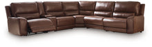 Load image into Gallery viewer, DeepWakes Reclining Sectional with Storage Console
