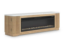 Load image into Gallery viewer, Camdill 80" TV Stand with Electric Fireplace