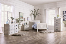 Load image into Gallery viewer, Rockwall Full, Queen, & Twin Bed White, Gray, & White