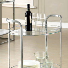 Load image into Gallery viewer, LOULE Chrome Serving Cart