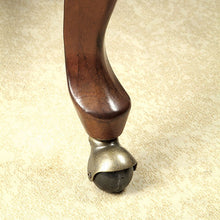 Load image into Gallery viewer, MELINA Brown Cherry/Black Arm Chair