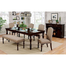 Load image into Gallery viewer, HOLCROFT Antique Cherry/Beige Bench