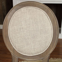 Load image into Gallery viewer, Kathryn Rustic Dark Oak/Beige Side Chair (2/CTN)