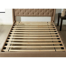 Load image into Gallery viewer, Carly Cal.King, E.King, Full, & Queen Bed Grey & Brown