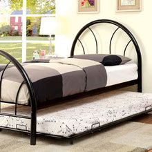 Load image into Gallery viewer, Rainbow Full Bed Black, White, Silver, Black, & Green