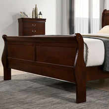 Load image into Gallery viewer, Louis Philippe E.King Bed Black, Cherry, & Gray