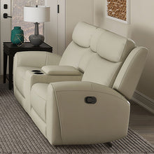 Load image into Gallery viewer, Jacobus Manual Recliner Loveseat w/ Console