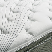 Load image into Gallery viewer, STORMIN White/Gray 13" Euro Pillow Top Mattress, Queen