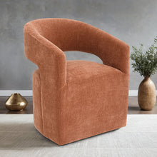 Load image into Gallery viewer, Tresa Arm Chair with Casters