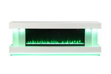 Load image into Gallery viewer, Peseux 71" TV Stand w/ Electric Fire Place