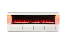 Load image into Gallery viewer, Luken 71" TV Stand w/ Electric Fire Place