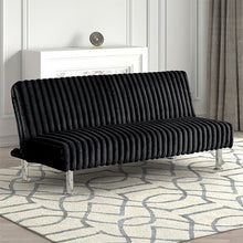 Load image into Gallery viewer, Hinwil Futon Sofa Bed Pink, Beige Grey, & Black