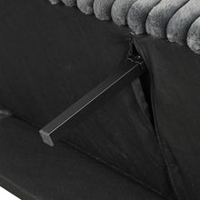 Load image into Gallery viewer, Hinwil Futon Sofa Bed Pink, Beige Grey, & Black