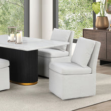 Load image into Gallery viewer, Morges Rect Dining Marble Table