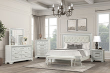 Load image into Gallery viewer, Stella Mia E.King & Queen Bed White & White