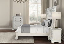 Load image into Gallery viewer, Promenade Bed Dark Brown & White