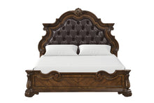 Load image into Gallery viewer, Leovanni 4 Pc Queen Bedroom Set Brown