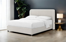 Load image into Gallery viewer, Laverni E.King, Full, & Queen Bed White, Grey, & Black