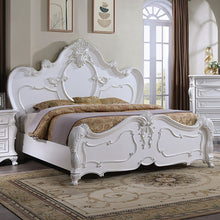 Load image into Gallery viewer, Roselli E.King & Queen Bed White & Chrome