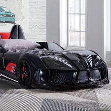 Load image into Gallery viewer, Trackster Bed White, Red,, Black, & Blue
