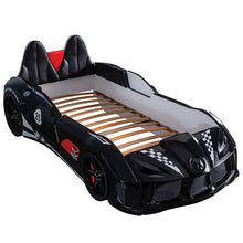 Load image into Gallery viewer, Trackster Bed White, Red,, Black, & Blue