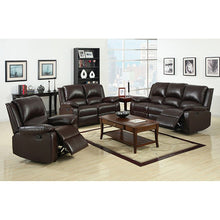 Load image into Gallery viewer, Oxford Rustic Dark Brown Motion Sofa