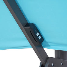 Load image into Gallery viewer, Sano 10 Ft Square Umbrella w/ Double Top w/ LED + 37" Large Base