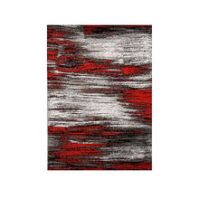 Load image into Gallery viewer, Sivas Area Rug Black and Red
