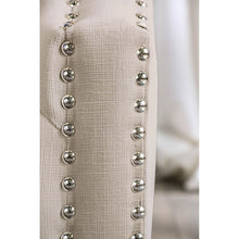 Load image into Gallery viewer, Tegan Beige/Light Blue Love Seat