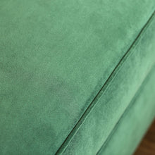 Load image into Gallery viewer, VERDANTE Emerald Green/Gold Love Seat