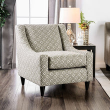 Load image into Gallery viewer, Dorset Light Gray/Pattern Square Chair