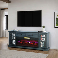 Load image into Gallery viewer, Fidel 74'' TV Console w/ Electric Fireplace