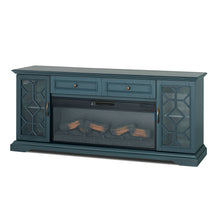 Load image into Gallery viewer, Fidel 74'' TV Console w/ Electric Fireplace