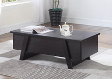 Load image into Gallery viewer, Mid-Century Modern Red Cocoa Lift-Top Coffee Table