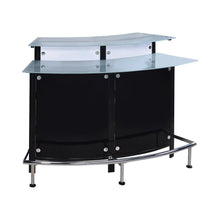 Load image into Gallery viewer, Keystone Glass Top Bar Unit Black image
