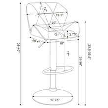 Load image into Gallery viewer, Berrington Adjustable Bar Stool
