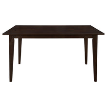 Load image into Gallery viewer, Gabriel 5-piece Rectangular 59-inch Dining Set Cappuccino
