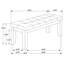 Load image into Gallery viewer, Dalila Dining Bench

