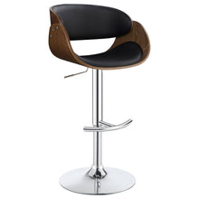 Load image into Gallery viewer, Dana Adjustable Bar Stool Black and Chrome image
