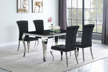 Load image into Gallery viewer, Carone 5 Pc Dining Sets Black
