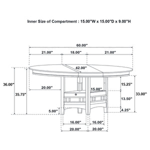 Lavon Counter Height Dining Table