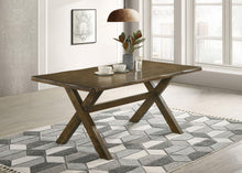 Load image into Gallery viewer, Alston X-shaped Dining Table Knotty Nutmeg
