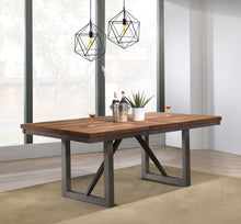 Load image into Gallery viewer, Spring Creek Dining Table with Extension Leaf Natural Walnut
