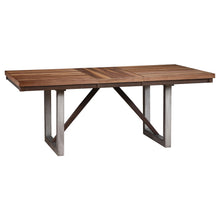 Load image into Gallery viewer, Spring Creek Dining Table with Extension Leaf Natural Walnut
